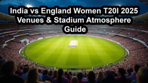 Bird’s eye view of stadiums used in India vs England Women T20I 2025 series