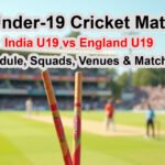 India U19 vs England U19 T20I Series 2025: Full Schedule, Squads, Venues & Match Preview