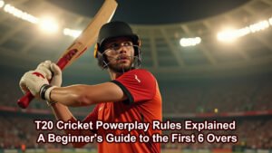 Read more about the article T20 Cricket Powerplay Rules Explained: A Beginner’s Guide to the First 6 Overs