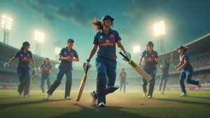 Top Indian and England women cricket players for T20I 2025 series